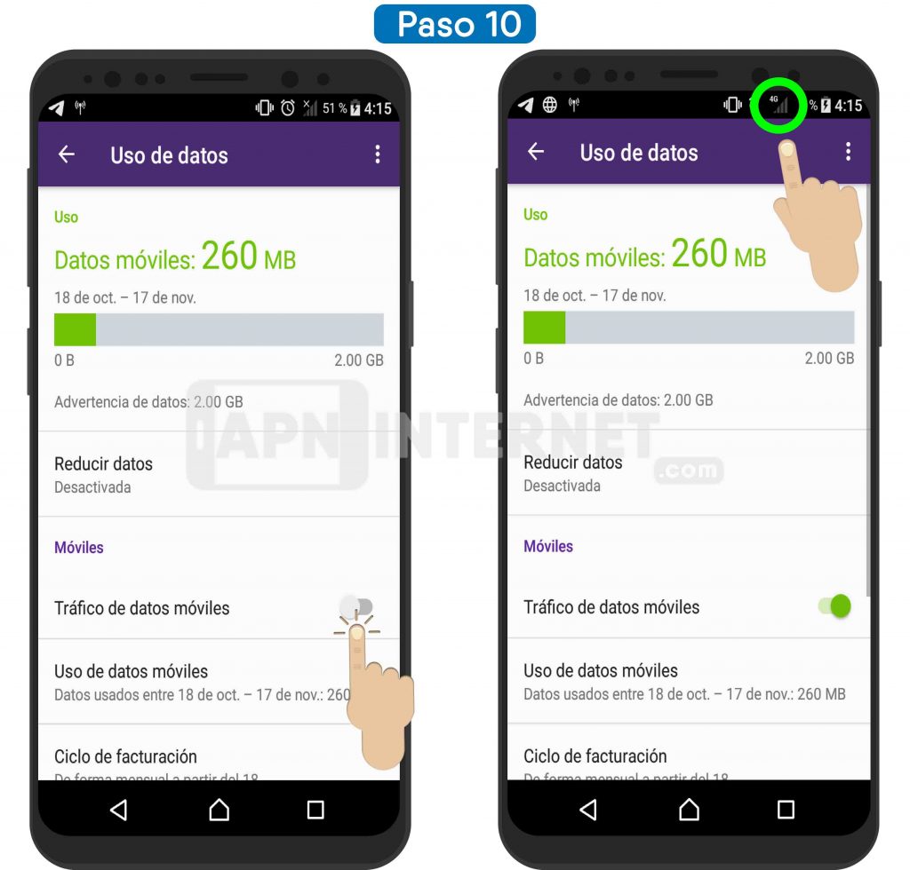 Configurar APN Tigo Colombia 3G 4G LTE 2022 (11)