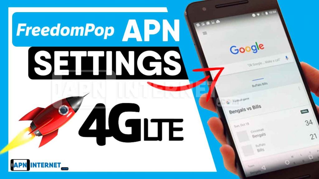 FreedomPop apn settings