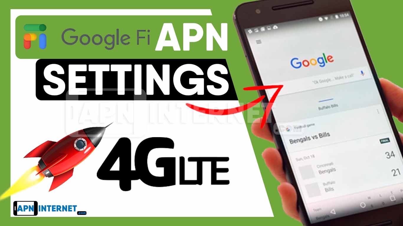 Google Fi USA APN Settings【2022】⇒ 4G LTE Connection